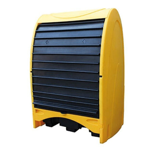 2 Drum Hardcover Spill Pallet - Yellow Shield