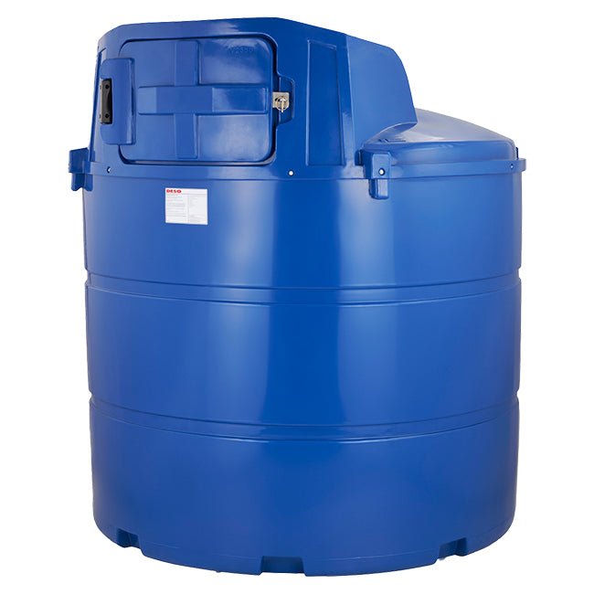 2,350 Litre Plastic Bunded AdBlue ® Tank (Vertical) - Yellow Shield