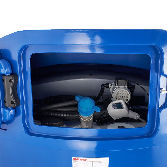 3,500 Litre Plastic Bunded AdBlue ® Tank (Vertical) - Yellow Shield