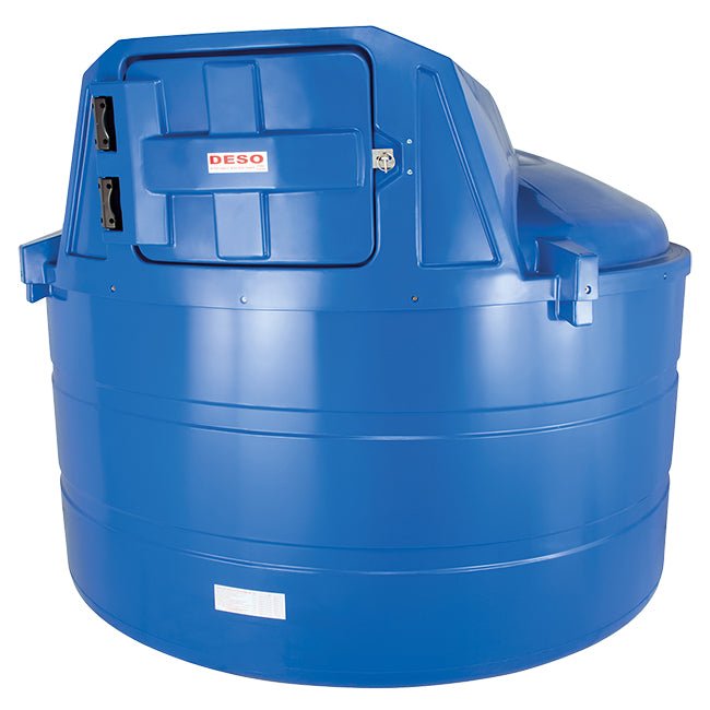 5,000 Litre Plastic Bunded AdBlue ® Tank (Vertical) - Yellow Shield
