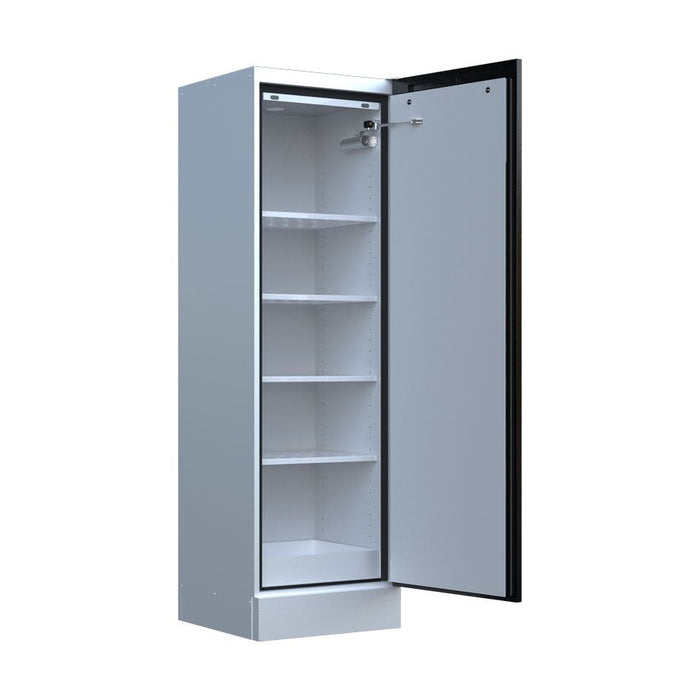 Lithium - Ion Battery Cabinet | 1 Door - Yellow Shield