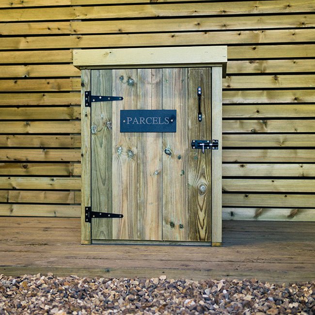 Pendle Parcel Store - Yellow Shield