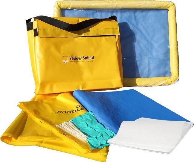 Plant Nappy ™ Shoulder Bag Spill Kit - Yellow Shield