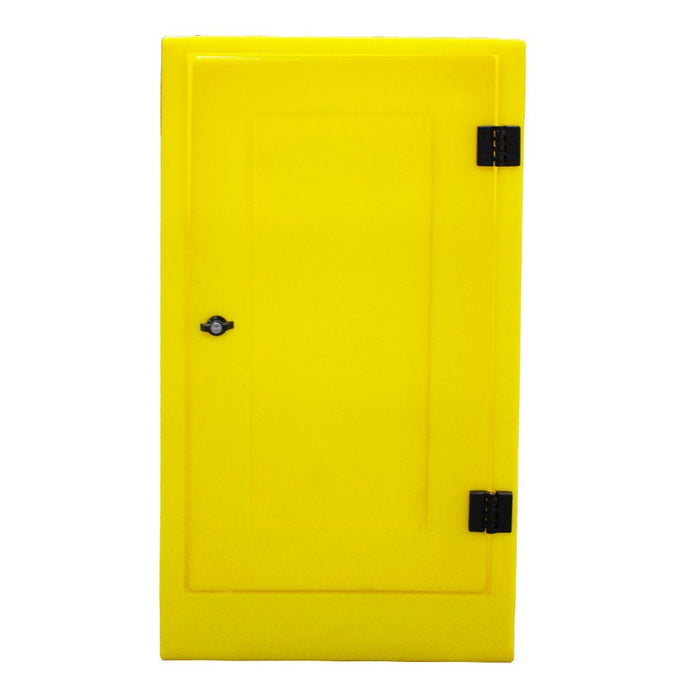 Poly Storage Cabinet 17 Litres - Yellow Shield