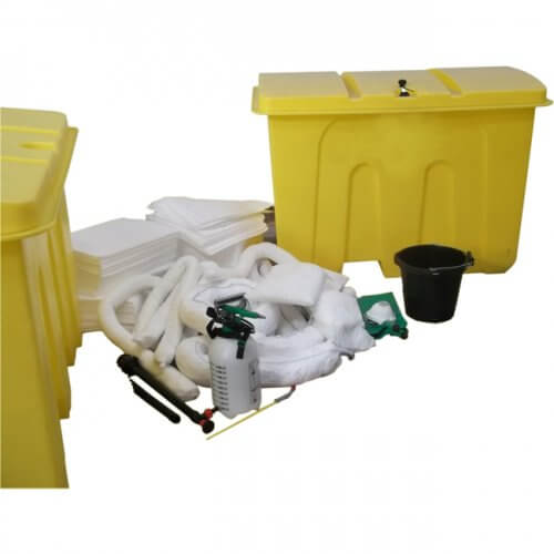 12 Barrel SOPEP Spill Kit | 2000 Litres - Yellow Shield