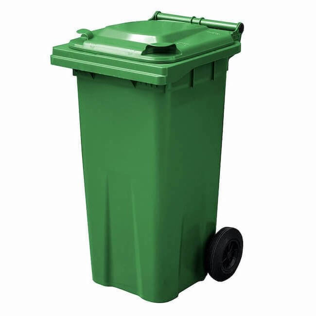 Green Wheelie Bins