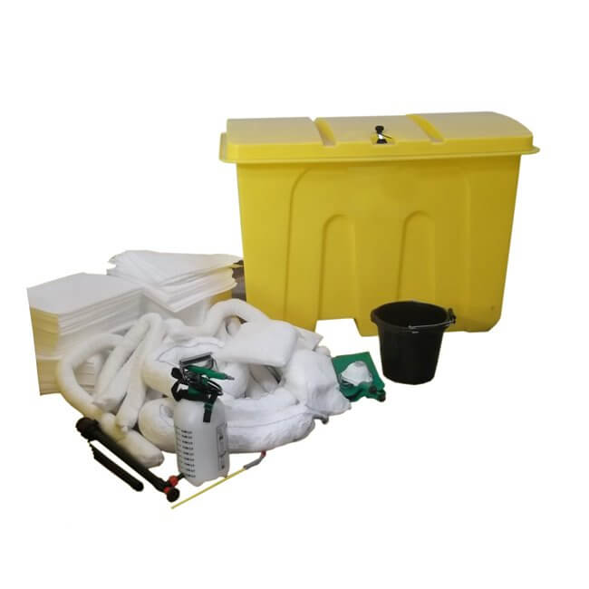 7 Barrel SOPEP Spill Kit | 1100 Litres - Yellow Shield