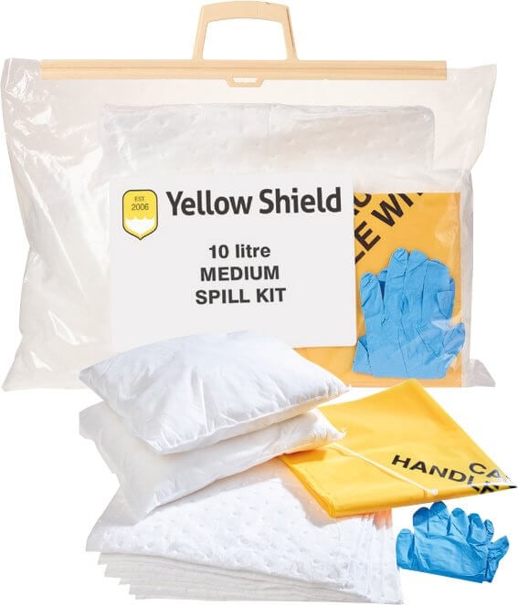 Boat Spill Kit | Medium - 10L - Yellow Shield