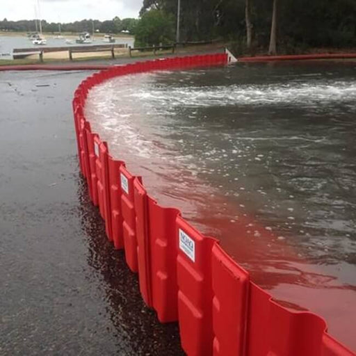 Boxwall Flood Barriers - Yellow Shield