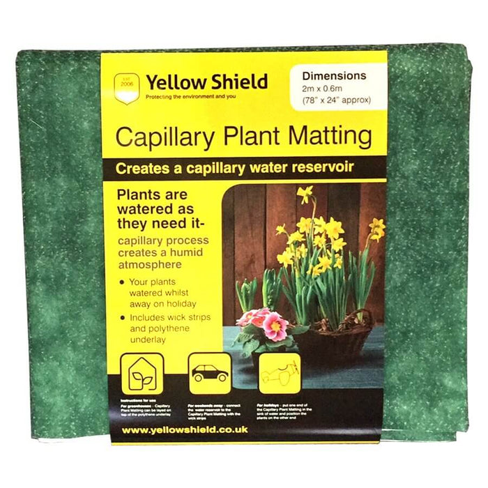 Capillary Plant Matting - Yellow Shield