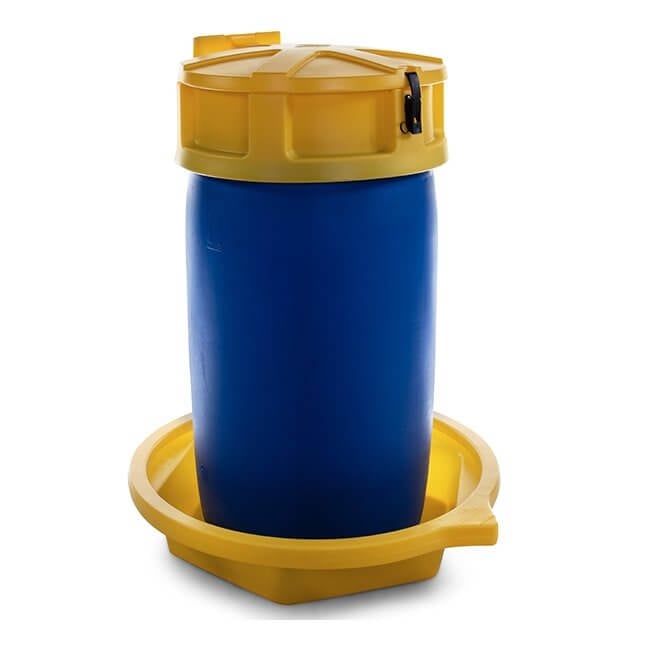 Drum Tray | 1 Drum - Yellow Shield