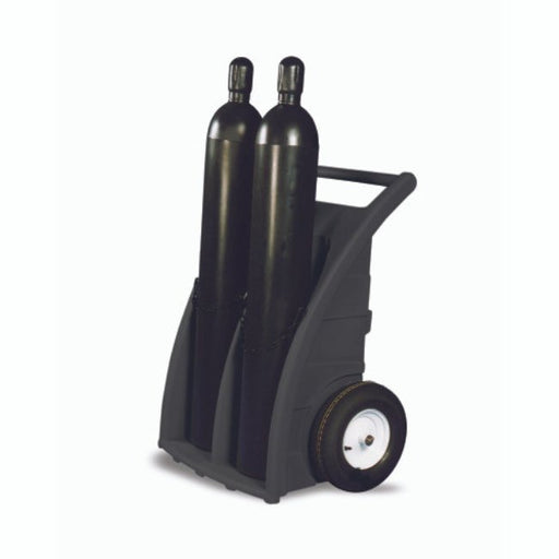 ENPAC Gas Cylinder Trolley | Double - Yellow Shield