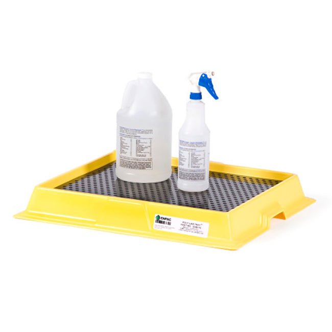 ENPAC Lab Tray - Yellow Shield