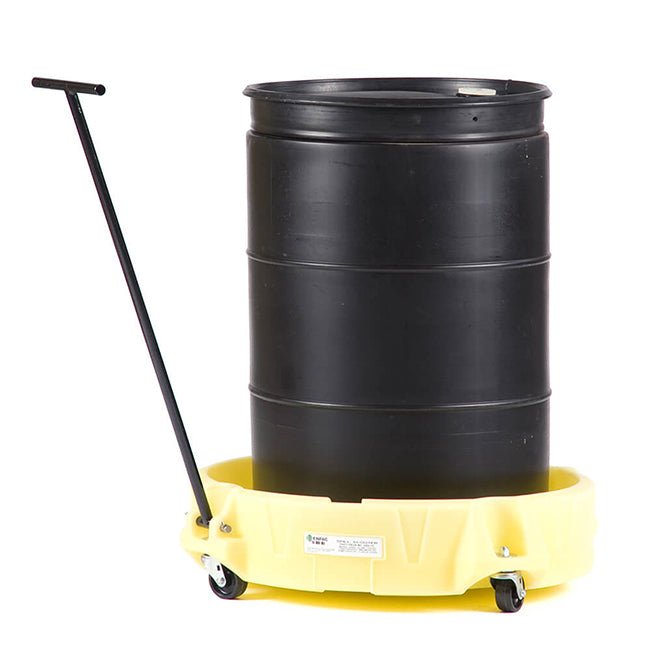 ENPAC Spill Scooter with Handle - Yellow Shield
