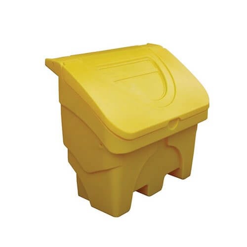 Grit Bin | 130 Litre - Yellow Shield