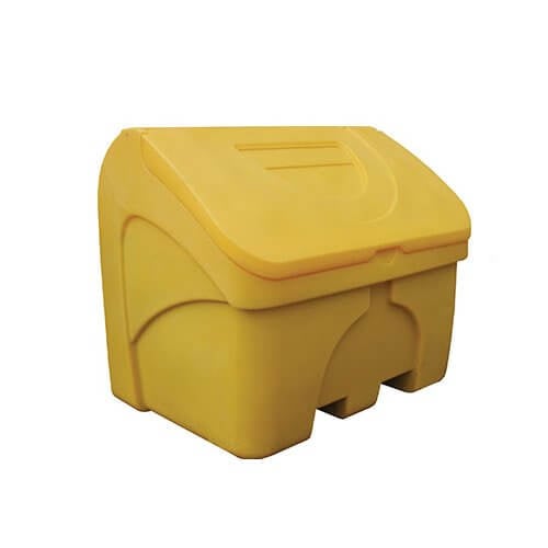 Grit Bin | 400 Litre - Yellow Shield