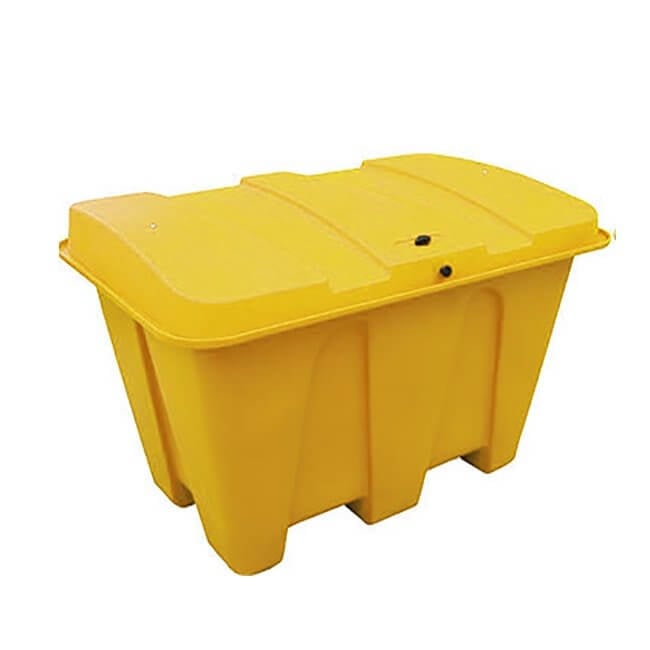 Grit Bin | 500 Litre - Yellow Shield