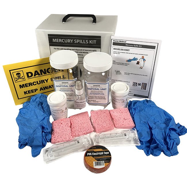 Mercury Spill Kit - Yellow Shield