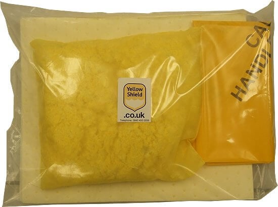 Mini Chemical Spill Kit - 10 Litre - Yellow Shield