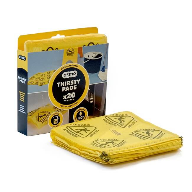 Osmo Thirsty Pads 20cm x 20cm | Boxed - Yellow Shield