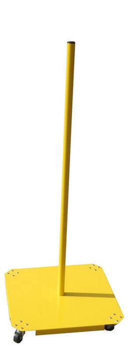 Portable Roll Dispenser - Yellow Shield