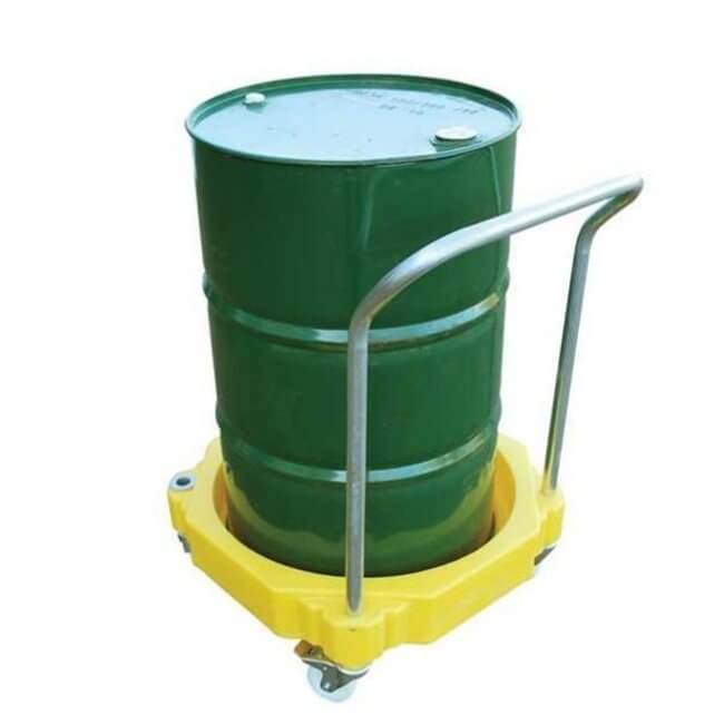 Single Drum Trolly - Yellow Shield