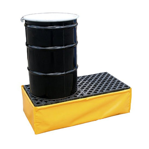 Ultra 2 Drum Flexible Spill Pallet - REDUCED - Yellow Shield