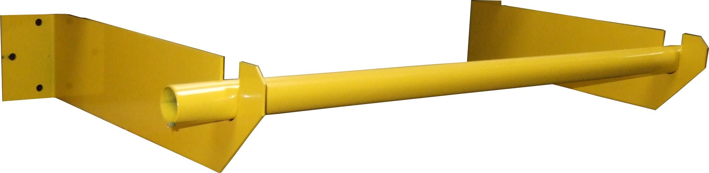 Wall Mounted Roll Holder - Yellow Shield