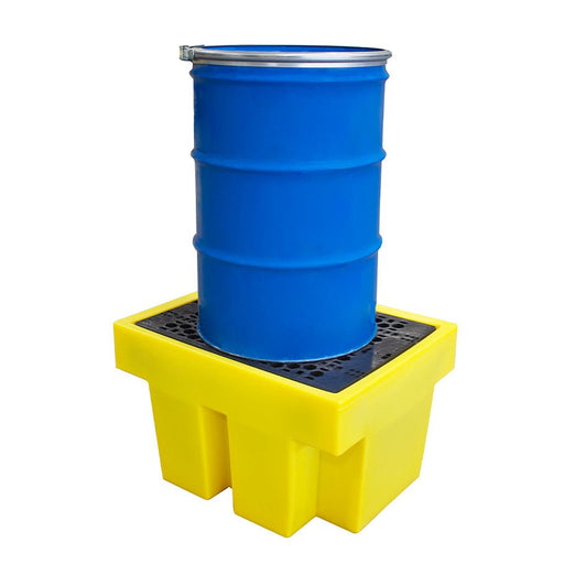 1 Drum Spill Pallet - Yellow Shield