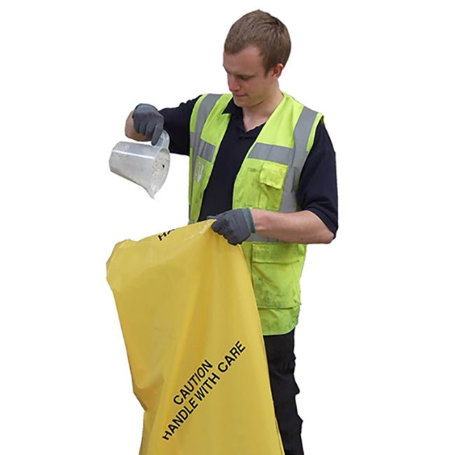 Disposal Bags & Ties | Yellow - Yellow Shield