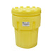 ENPAC 95 Gallon Poly-Overpack Salvage Drum - Yellow Shield