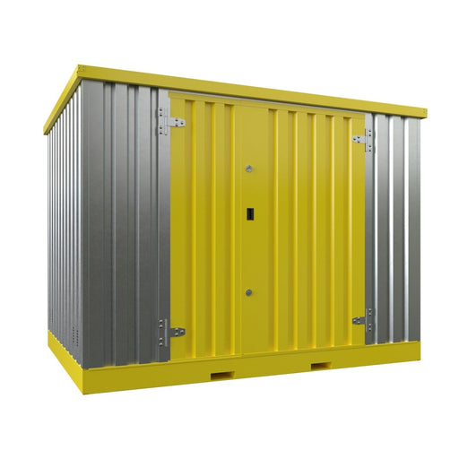 KDC Bunded COSHH Chemical Store | 3m - Yellow Shield