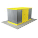 KDC Bunded COSHH Chemical Store | 4m - Yellow Shield