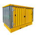 KDC Flatpack Double IBC Store - Yellow Shield
