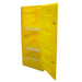 Poly Storage Cabinet 70 Litres - Yellow Shield