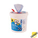 Spill Kill Blue Surface Sanitising Wipes | 1 x 6L Tub - Yellow Shield