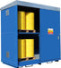 16 x Drum Dual Purpose Storage Unit - Yellow Shield