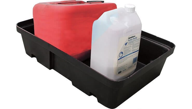 20 Litre Spill Tray - Yellow Shield