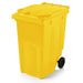 360 Litre Wheelie Bin | Yellow - Yellow Shield