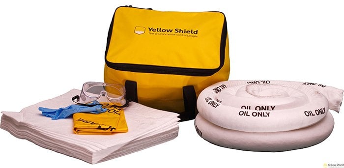 Carry Bag Oil Spill Kit - 35 Litre - Yellow Shield