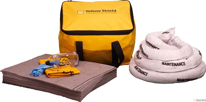 Spill Kit Backpack Carry Bag Spill Kit - 35 Litres - Yellow Shield