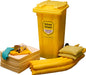 Chemical Wheelie Bin Spill Kit - 125 Litre - Yellow Shield