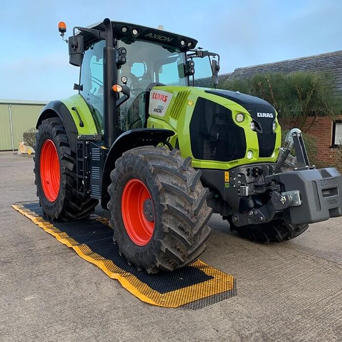 Disinfectant Tractor Mats 1m x 6m (2 Pack) - Yellow Shield