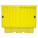 Double IBC Hard Top Spill Pallet - Yellow Shield