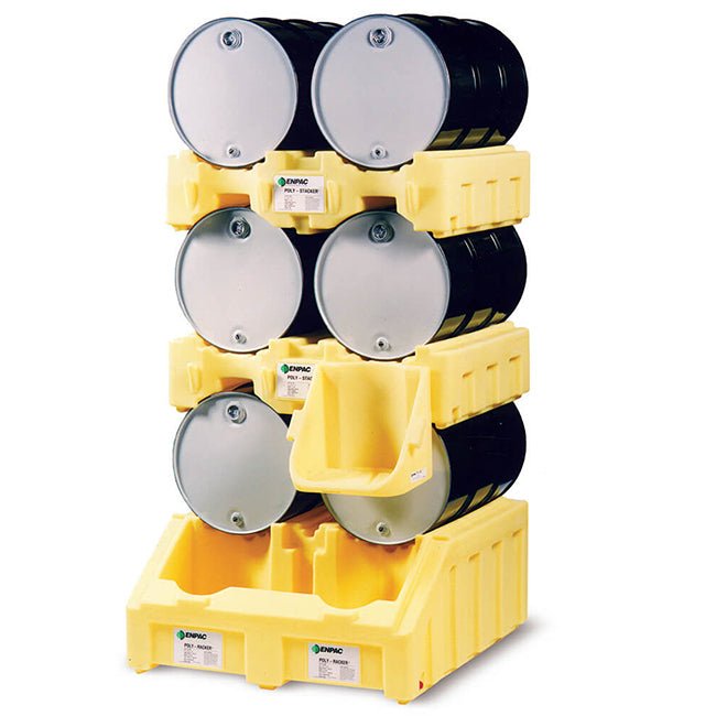 ENPAC Poly Rack | Base Unit - Yellow Shield