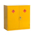 Flammable Storage Cabinet | 21 Litre TALL - Yellow Shield