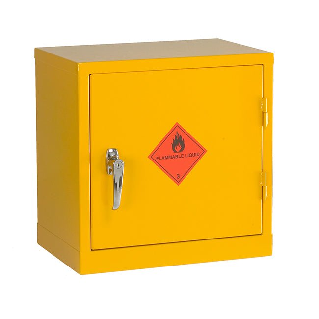 Flammable Storage Cabinet | 7 Litre - Yellow Shield
