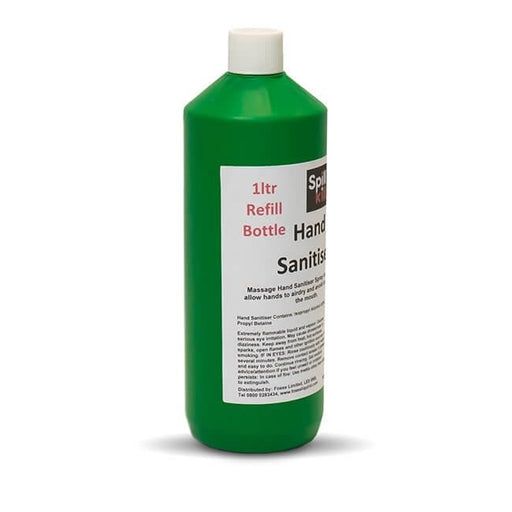 Hand Sanitiser Spray | 1L Refill Bottle - Pk 1 - Yellow Shield