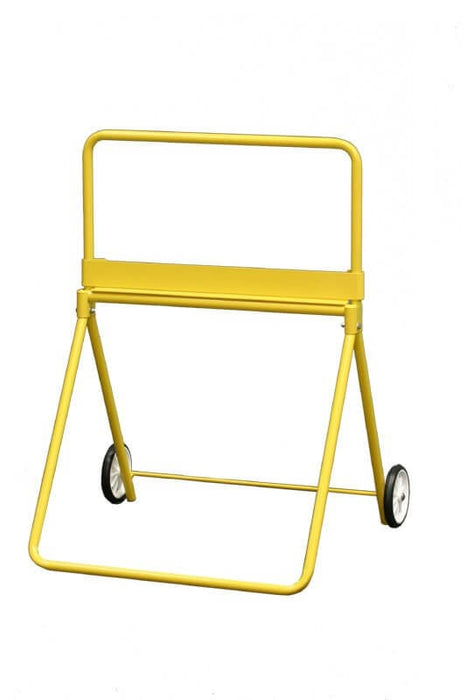 Roll Holder with Wheels - Yellow Shield