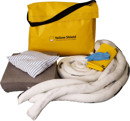 Shoulder Bag Spill Kit - 50 Litres - Yellow Shield